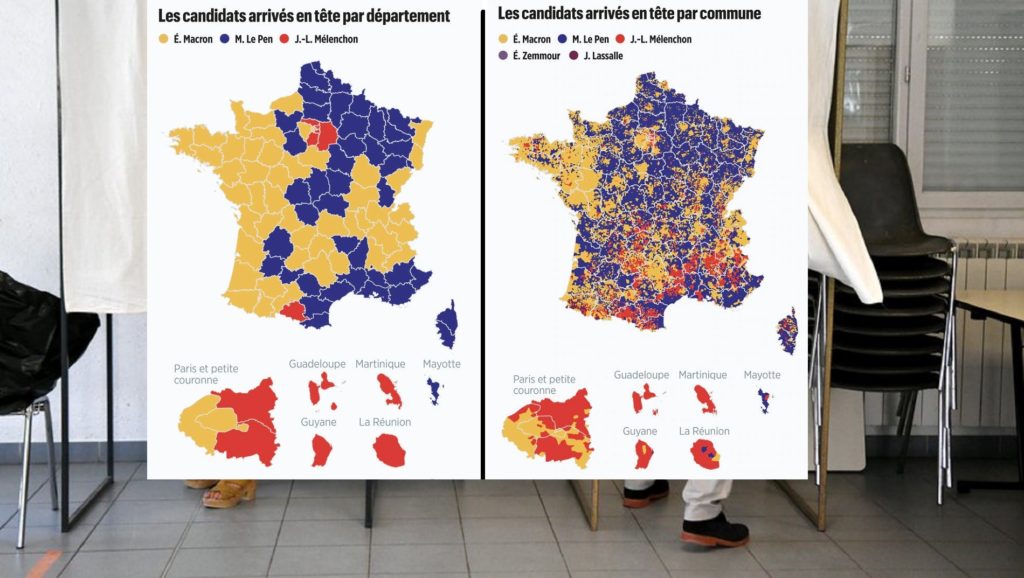Mélenchon en tête : 11 territoires ont voté comme la Guadeloupe