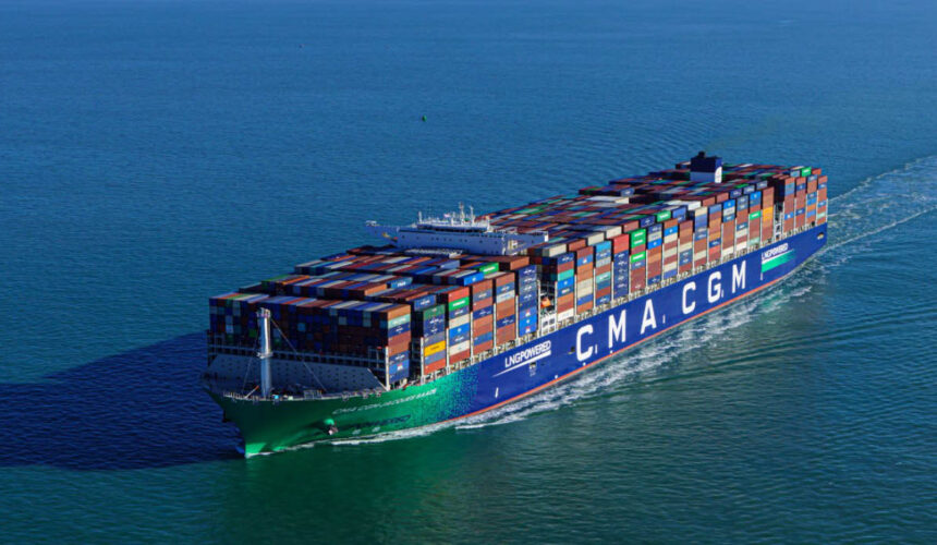 Vessel Jacques Saade CMA CGM transport maritime