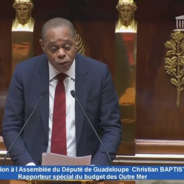 Christian Baptiste, rapporteur spécial du budget Outre-mer à l'Assemblée nationale le 7 novembre