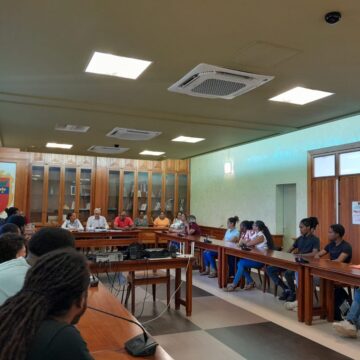 Basse-Terre se réjouit ce 7 décembre d'accueillir 24 jeunes en service civique. Photo: Ville de Basse-Terre