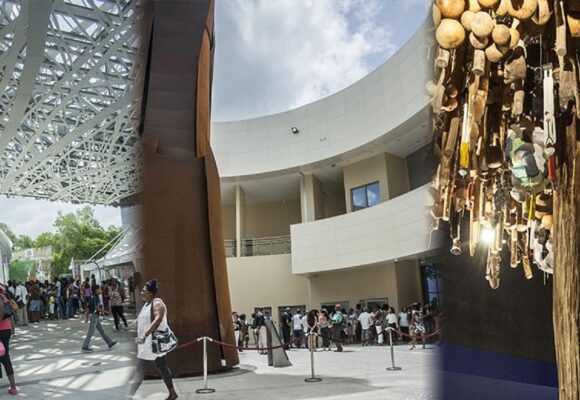 Montage photos ouverture officielle du Mémorial acte en Guadeloupe le 7 Juillet 2015