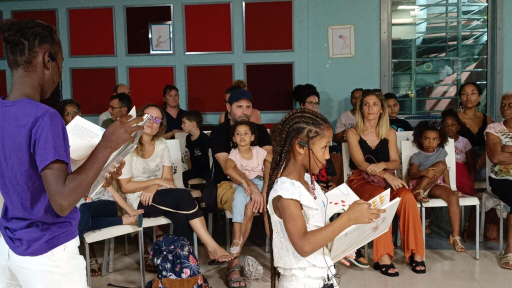 Odyssée corporelle à la nuit de la lecture au Gosier