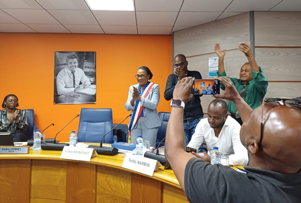 Sur le fil, Liliane Montout nouvelle maire du Gosier