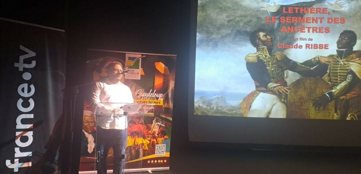 « Le serment des ancêtres », documentaire de 52 minutes signé Claude Ribbe a été projeté en avant-première le 3 mai au Mémorial acte. Photo: Région Guadeloupe