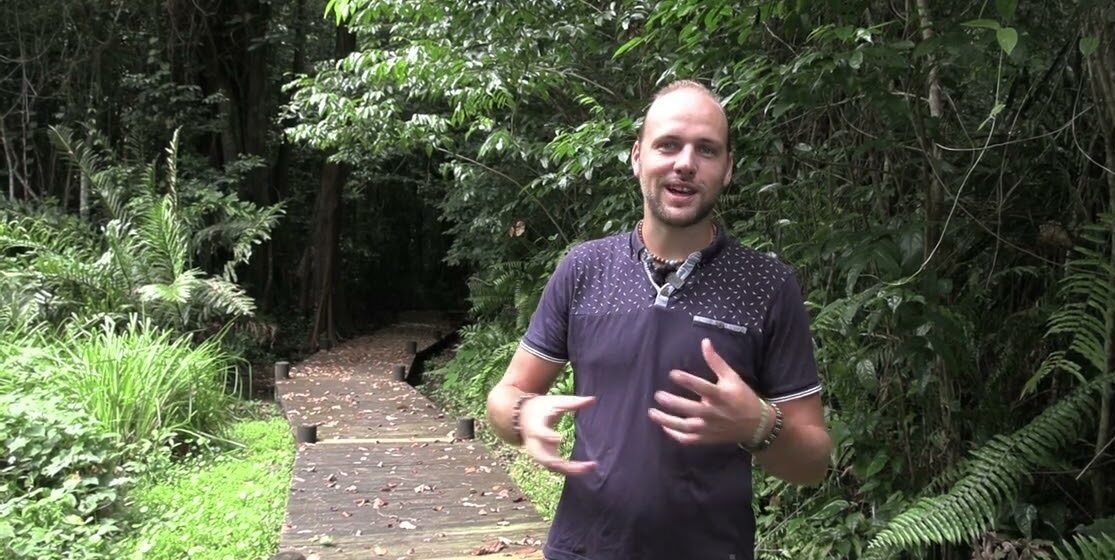 Jérémy Delolme, nouveau président du Conseil scientifique régional du patrimoine naturel de la Guadeloupe.