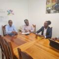 Rody Tolassy, député européen d'extrême droite, accueilli chaleureusement à la Chambre des métiers des Antilles-Guyane pour une « rencontre constructive » au Raizet le 23 novembre. Photo : CMAR Guadeloupe