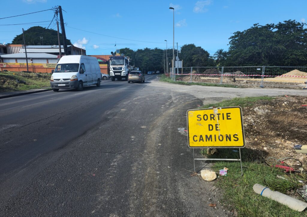 Rond-point de la Baie du Moule : « C’était devenu très dangereux… »