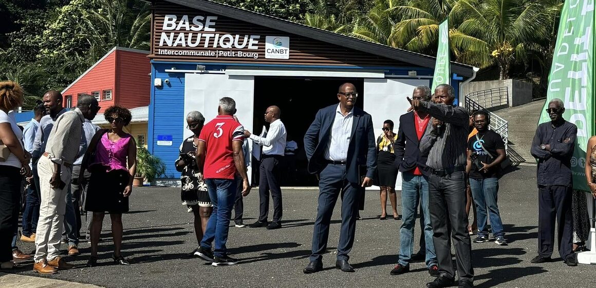 Inauguration de la Base Nautique Intercommunale Victor Jean-Noël à Petit-Bourg mardi 3 décembre 2024. Photo : FB CABNT