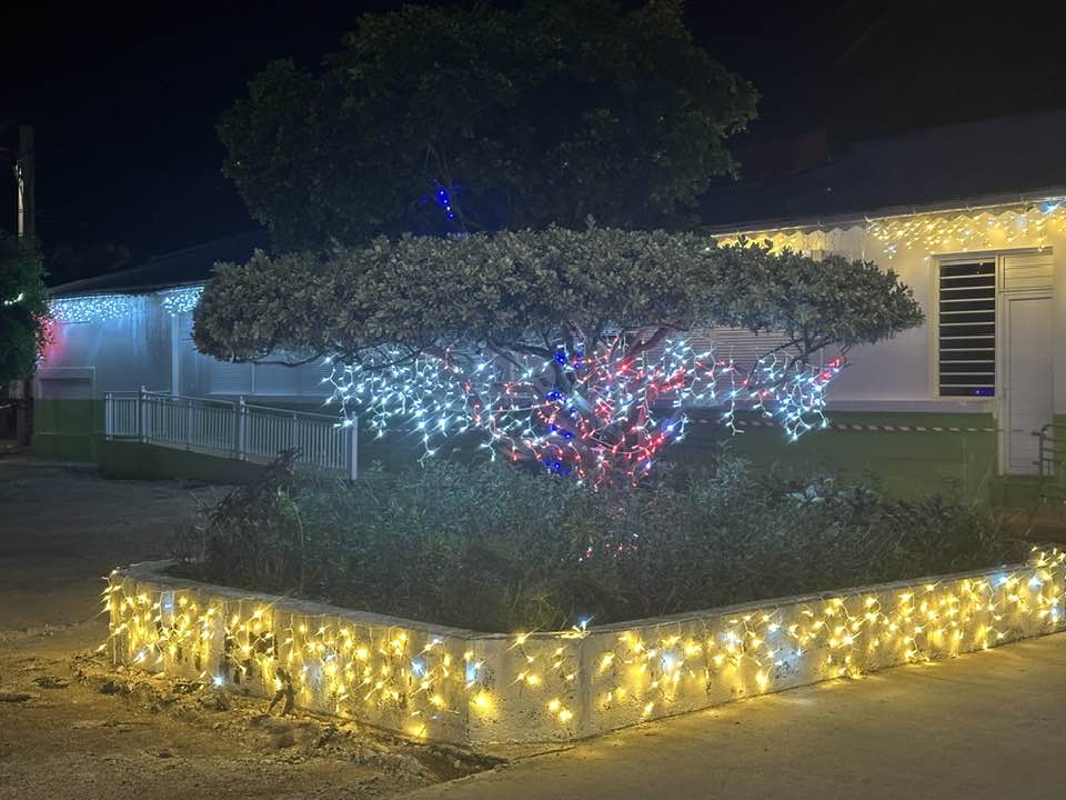 À la Désirade, la magie de Noël s’illumine et chaque recoin du bourg brille