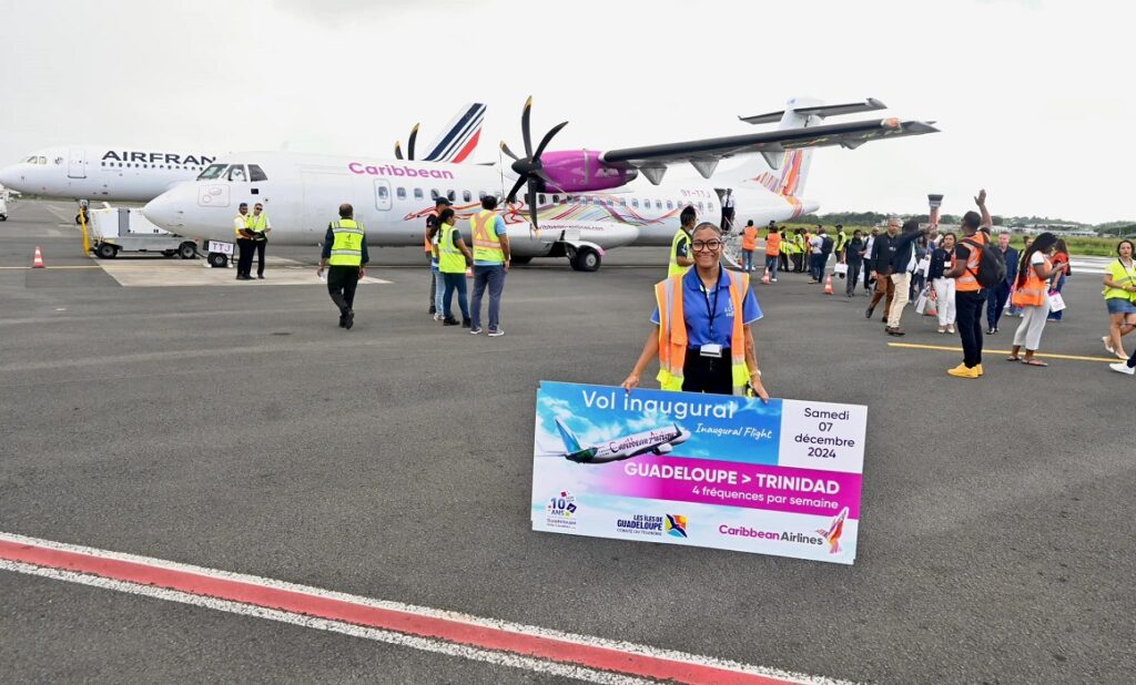 4 vols par semaine pour rapprocher les Caraïbes