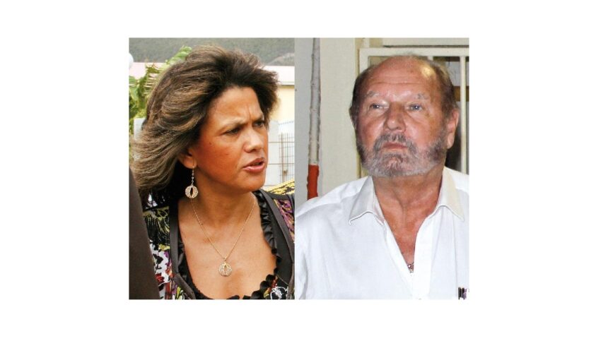 Les deux anciens directeurs de la société d’économie mixte d’aménagement (Semsamar), Jean-Paul Fisher et Marie-Paule Bélénus Romana. Photo : DR