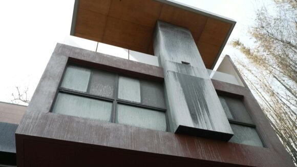 Maison rescapée des flamme Los Angeles, janvier 2025