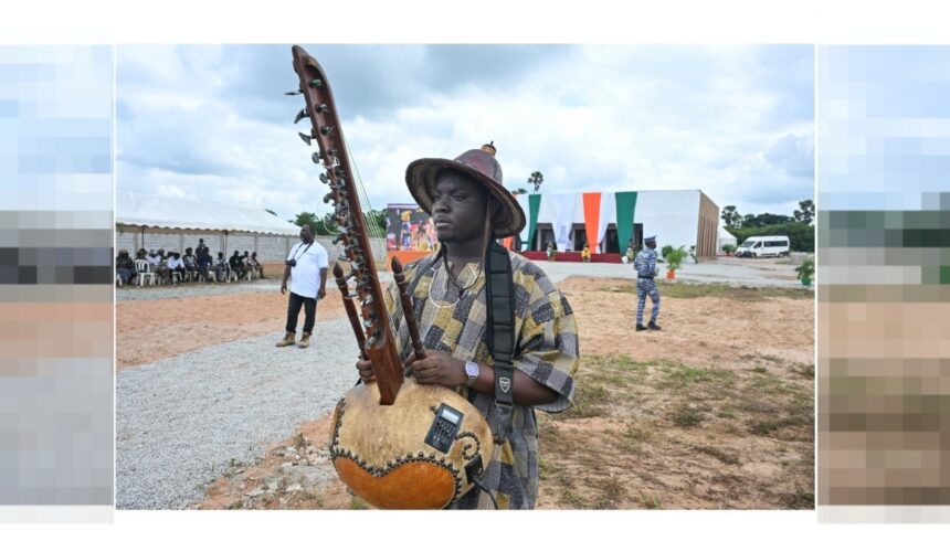 La Côte d'Ivoire a inauguré le 30 juin 2025 une nouvelle extension de son premier musée archéologique, après la découverte de vestiges lors de la construction d'un barrage dans le sud du pays. Photo : Issouf Sanogo / AFP