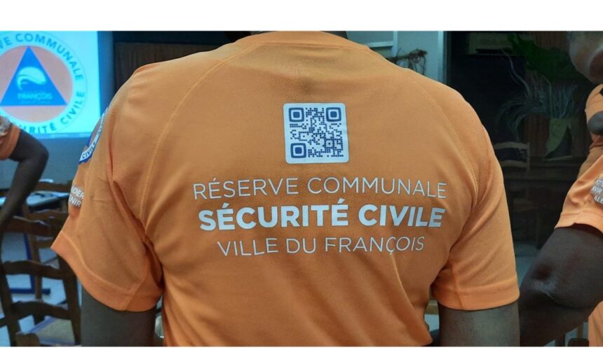 Photo d’illustration d’un membre de la réserve communale de sécurité civile du François (Martinique). Photo : DR