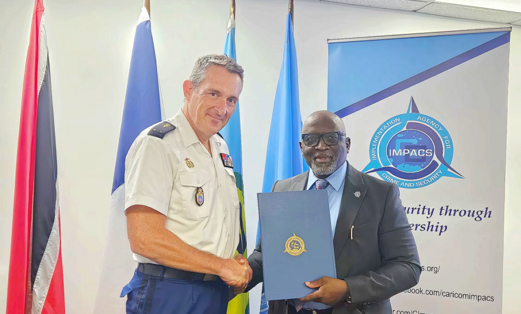 Contre les criminels, la gendarmerie et la Caricom signent un pacte sécuritaire