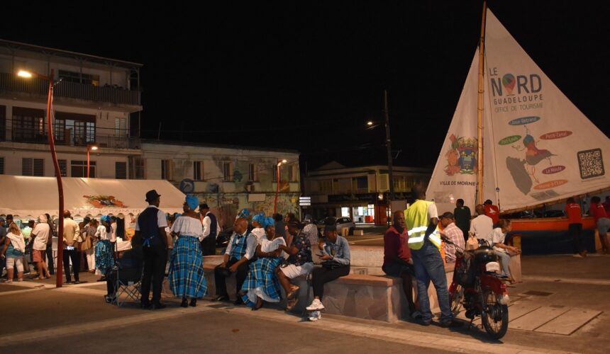 Morne-à-l'Eau, 24 février 2026 : lancement des soirées touristiques du Nord Grande-Terre. Au programme : canot, producteurs et quadrille... mais peu de touristes. Photo : Ville de Morne à l'eau