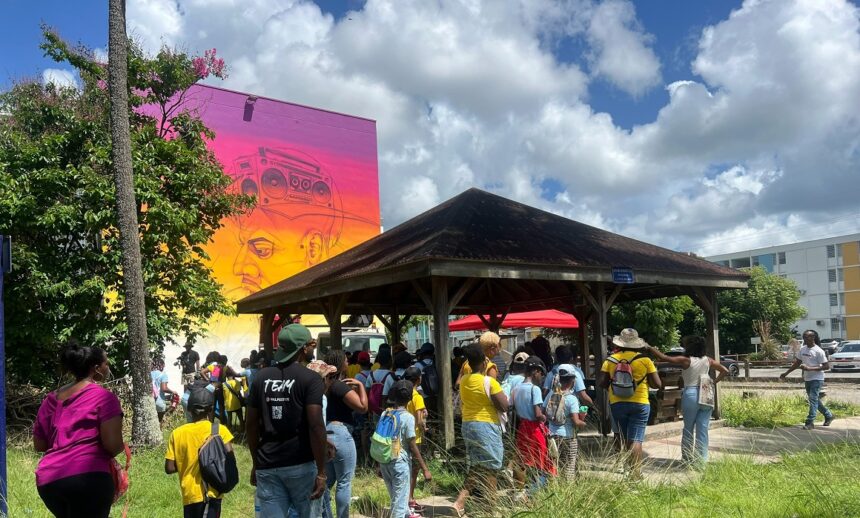 Le Wal fest 2026, organisé du 9 au 17 mai 2026 dans le quartier du Raizet aux Abymes, était la première édition d’un festival d’envergure dédié à l’art urbain en Guadeloupe. Photo: Sig