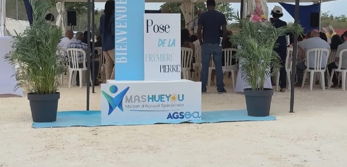 La première pierre de la maison d’accueil spécialisée (MAS) Hueyou a été posée le 17 juillet