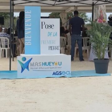 La première pierre de la maison d’accueil spécialisée (MAS) Hueyou a été posée le 17 juillet La première pierre de la maison d’accueil spécialisée (MAS) Hueyou a été posée le 17 juillet