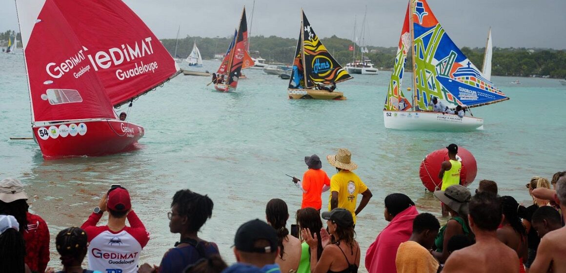 Arrivée du Traditour, dernière étape à Sainte-Anne le 11 juillet 2026. Photo : DR
