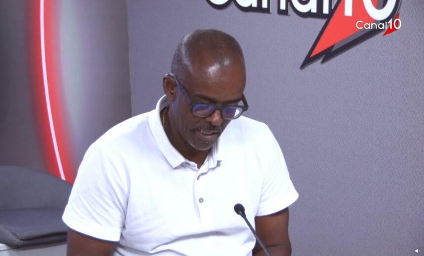 Capture écran d'Ary Chalus, président de Région, sur l'antenne de la télé Canal 10 le 15 septembre 2026.