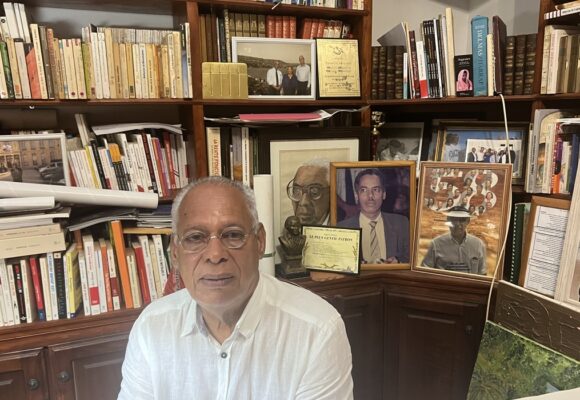 Vistorin Lurel, sénateur PS, conseiller régional de l'opposition, ancien ministre des Outre-mer. Photo: LCG