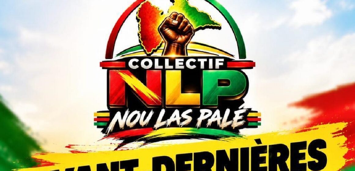 Affiche collectif Nou las palé, mobilisation 1er octobre 2026