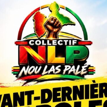 Affiche collectif Nou las palé, mobilisation 1er octobre 2026 Affiche collectif Nou las palé, mobilisation 1er octobre 2026