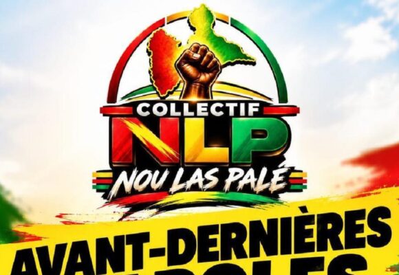 Affiche collectif Nou las palé, mobilisation 1er octobre 2026